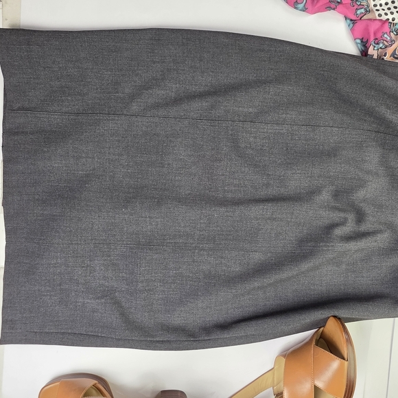 Calvin Klein Charcoal Midi Dress - Picture 5 of 6